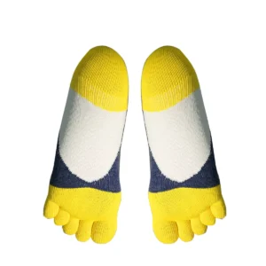 TAKUMI Arch Support Toe Sock WA-Yellow-22