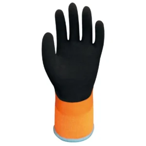 Wonder Grip WG-338 Thermo PLUS thermal work gloves back view