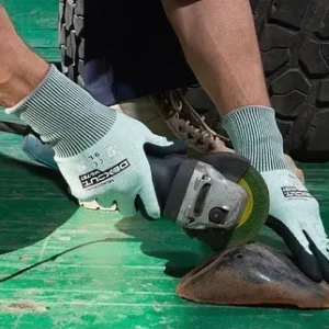Wonder Grip WG-787 DEXCUT work gloves side view