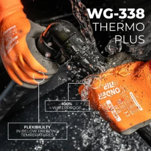 Wonder Grip WG-338 Thermo PLUS cold weather gloves feature detail